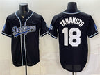 Los Angeles Dodgers #18 Yoshinobu Yamamoto B2B Champs 2026 Black JEROMEN Out Style Vapor Limited Stitched Jersey