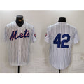 New York Mets #42 Jackie Robinson White JEROMEN Cool Base Stitched Jersey
