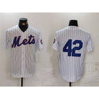 New York Mets #42 Jackie Robinson White JEROMEN Cool Base Stitched Jersey
