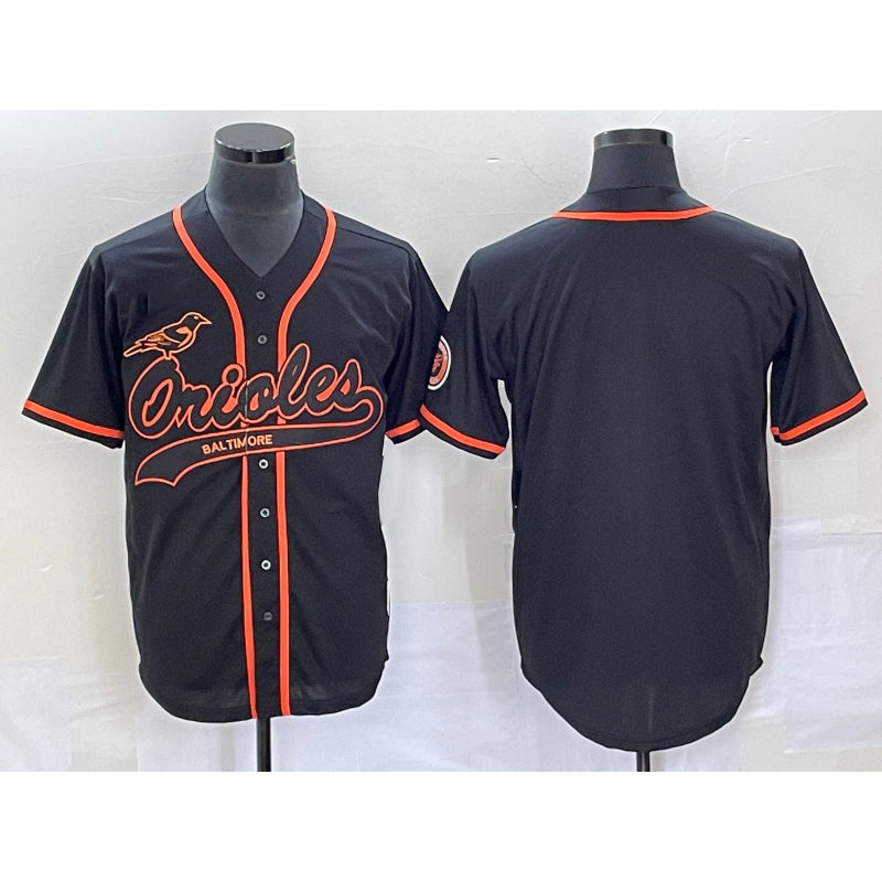 Baltimore Orioles Black JEROMEN Cool Base Stitched Jersey
