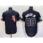 Chicago White Sox #88 Luis Robert Jr. Black JEROMEN Mexico Limited Stitched Jersey