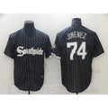 Chicago White Sox #74 Jimenez City Edition Black JEROMEN Game 2021 Jerseys