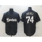 Chicago White Sox #74 Jimenez City Edition Black JEROMEN Game 2021 Jerseys