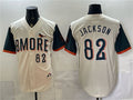 Baltimore Orioles #82 Jeremiah Jackson Natural JEROMEN 2026 City Connect Stadium Stitched Jersey