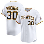 Pittsburgh Pirates #30 Paul Skenes White JEROMEN Home Limited Player Jersey