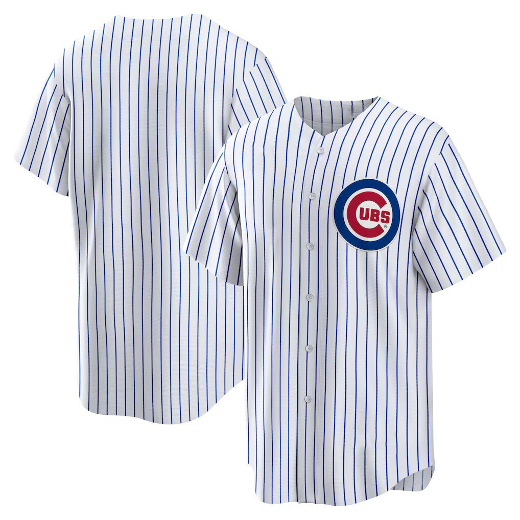 Chicago Cubs White JEROMEN Home Replica Team Jersey