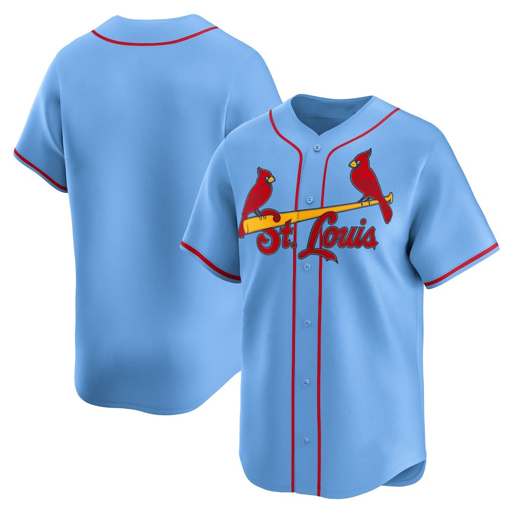 St. Louis Cardinals Light Blue JEROMEN Alternate Limited Jersey