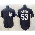 New York Yankees #53 David Bednar Black JEROMEN Stitched Jersey