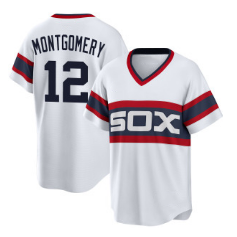 Chicago White Sox #12 Colson Montgomery White JEROMEN Cool Base Stitched Jersey