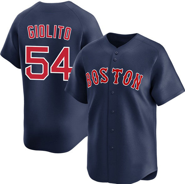 Boston Red Sox #54 Lucas Giolito Navy JEROMEN Alternate Limited Stitched Jersey
