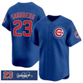 Chicago Cubs #23 Ryne Sandberg Royal JEROMEN 'Ryne Sandberg Tribute' Vapor Limited V3 Stitched Jersey