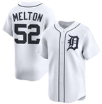 Detroit Tigers #52 Troy Melton White JEROMEN 2024 Home Limited Stitched Jersey