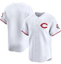 Cincinnati Reds Blank White JEROMEN 2025 Home Limited Stitched Jersey