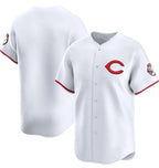 Cincinnati Reds Blank White JEROMEN 2025 Home Limited Stitched Jersey