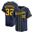 Milwaukee Brewers #32 Jacob Misiorowski Navy JEROMEN Alternate Limited Stitched Jersey