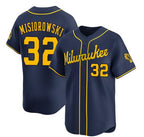 Milwaukee Brewers #32 Jacob Misiorowski Navy JEROMEN Alternate Limited Stitched Jersey