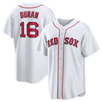 Boston Red Sox #16 Jarren Duran White JEROMEN Home Replica Player Jersey