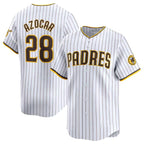San Diego Padres #28 Jose Azocar White JEROMEN 2024 Home Limited Stitched Jersey