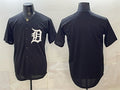 Detroit Tigers Blank Black JEROMEN Limited Stitched Jersey