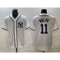 New York Yankees #11 Anthony Volpe White JEROMEN Fashion Cool Base Jersey