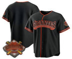 San Francisco Giants Blank Black JEROMEN 2026 Alternate Stadium Stitched Jersey