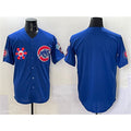 Chicago Cubs Blank Royal JEROMEN 2025 Tokyo Series Limited Stitched Jersey