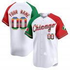Custom Chicago White Sox Mexico Vapor Premier Limited Jersey V3- White JEROMEN