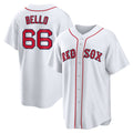 Boston Red Sox #66 Brayan Bello White JEROMEN Home Replica Jersey