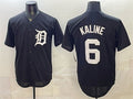 Detroit Tigers #6 Al Kaline Black JEROMEN Limited Stitched Jersey