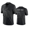 Custom B.Bills Active Player Black JEROMEN Reflective Limited Stitched Jersey
