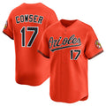 Baltimore Orioles #17 Colton Cowser Orange JEROMEN 2025 2nd Alternate Limited Stitched Jersey