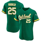 Oakland Athletics #25 Brent Rooker Green JEROMEN Flex Base Stitched Jersey