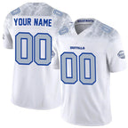 Custom B.Bills Active Player White JEROMEN 2025 F.U.S.E. ¡°Rivalries¡± Vapor Untouchable Limited Stitched Jersey