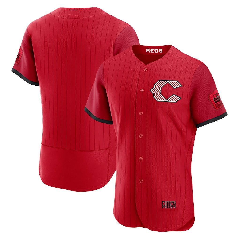 Cincinnati Reds Red JEROMEN 2026 City Connect Authentic Jersey