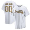 Custom Atlanta Braves Active Player 2022 All-Star Cool Base White JEROMEN Stitched Jersey