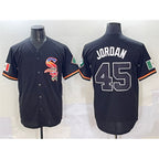Chicago White Sox #45 Michael Jordan Black JEROMEN Mexico Limited Stitched Jersey