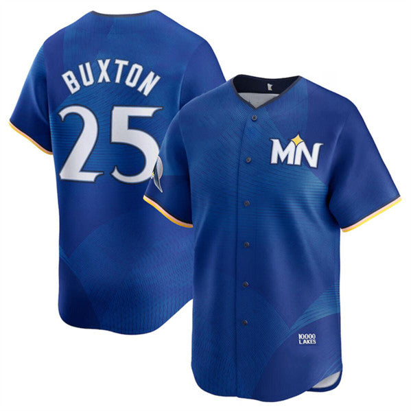 Minnesota Twins #25 Byron Buxton Royal JEROMEN 2024 City Connect Limited Stitched Jersey