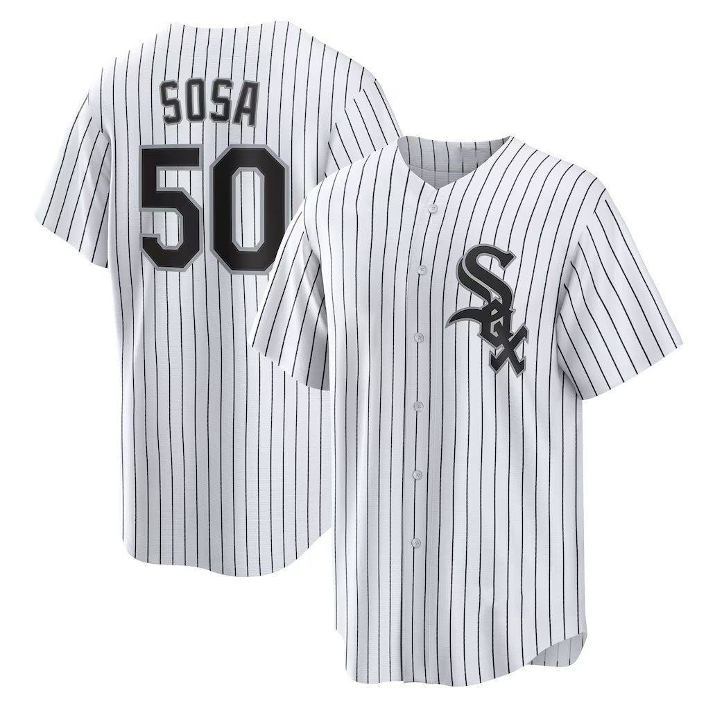Chicago White Sox #50 Lenyn Sosa White JEROMEN Home Replica Jersey