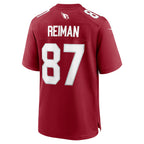 A.Cardinals #87 Tip Reiman Cardinal JEROMEN Team Game Jersey