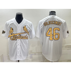 St. Louis Cardinals #46 Paul Goldschmidt White JEROMEN 2022 All Star Stitched Cool Base Jersey