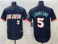 San Diego Padres #5 Ramon Laureano Obsidian JEROMEN 2026 City Connect Stadium Stitched Jersey