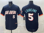 San Diego Padres #5 Ramon Laureano Obsidian JEROMEN 2026 City Connect Stadium Stitched Jersey