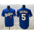 Los Angeles Dodgers #5 Freddie Freeman Royal JEROMEN Limited Stitched Jersey