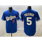 Los Angeles Dodgers #5 Freddie Freeman Royal JEROMEN Limited Stitched Jersey