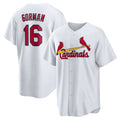 St. Louis Cardinals #16 Nolan Gorman White JEROMEN Home Replica Jersey