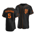 San Francisco Giants #5 Mike Yastrzemski 2020 Black JEROMEN Jersey