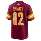W.Commanders #82 Ben Sinnott Burgundy JEROMEN Game Jersey