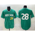 Boston Red Sox #28 Kristian Campbell Green JEROMEN 2025 City Connect Limited Stitched Jersey