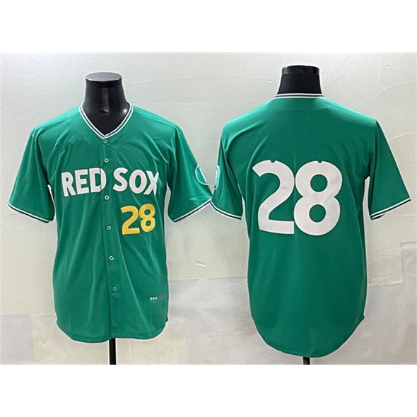 Boston Red Sox #28 Kristian Campbell Green JEROMEN 2025 City Connect Limited Stitched Jersey