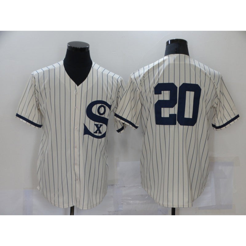 Chicago White Sox #20 Danny Mendick 2021 Cream JEROMEN Field of Dreams Cool Base Stitched Jersey